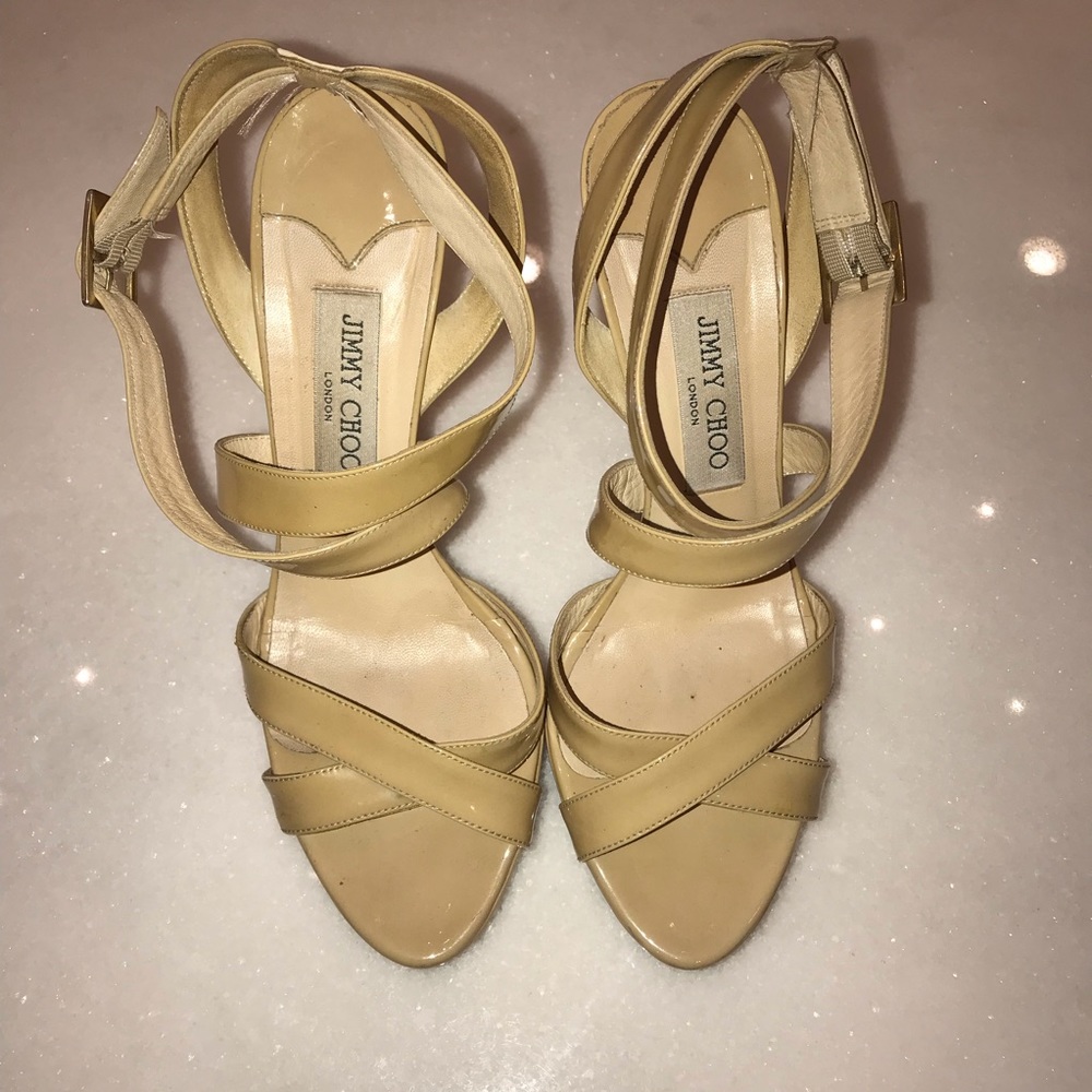 Jimmy Choo Nude Heels
